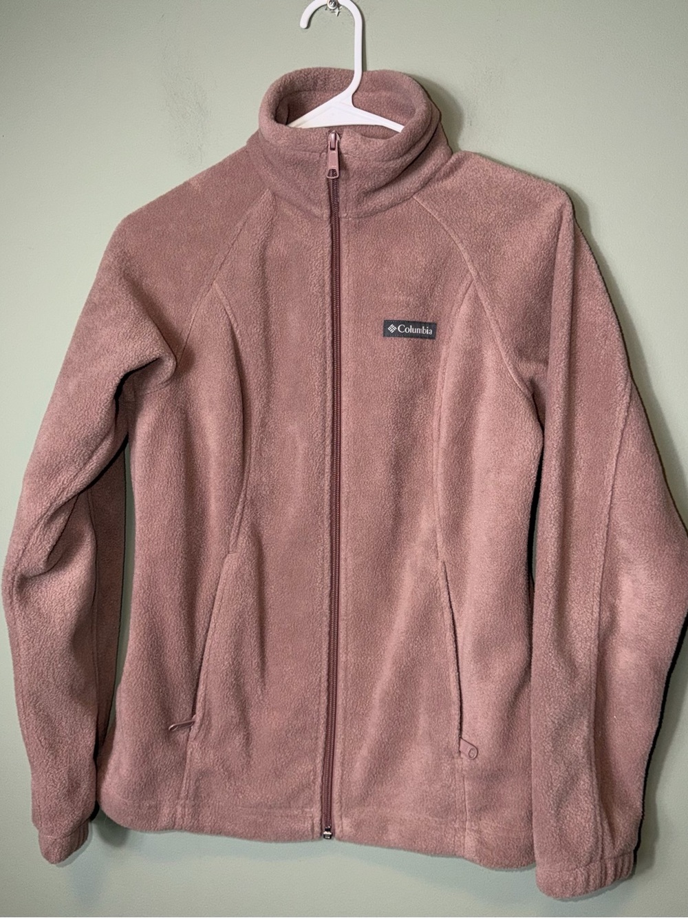 Columbia Women’s Dusty Rose Full-Zip Fleece Jacket XS